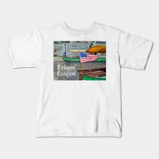 Richmond VA Riverfront Kids T-Shirt